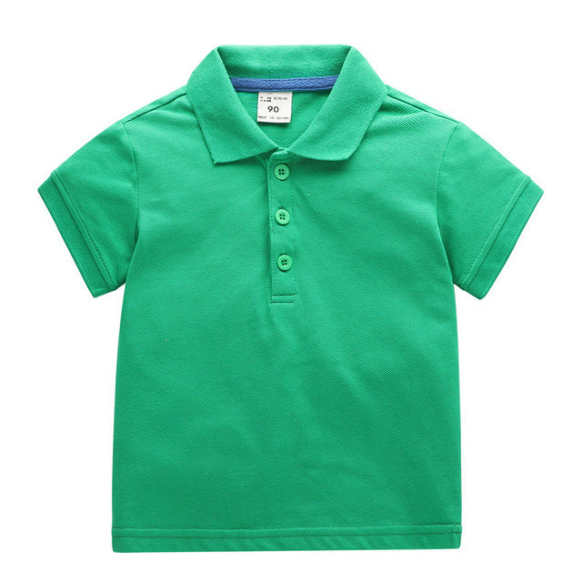 Kids Cotton Short Sleeve T-shirts Children Clothing 2-12Y