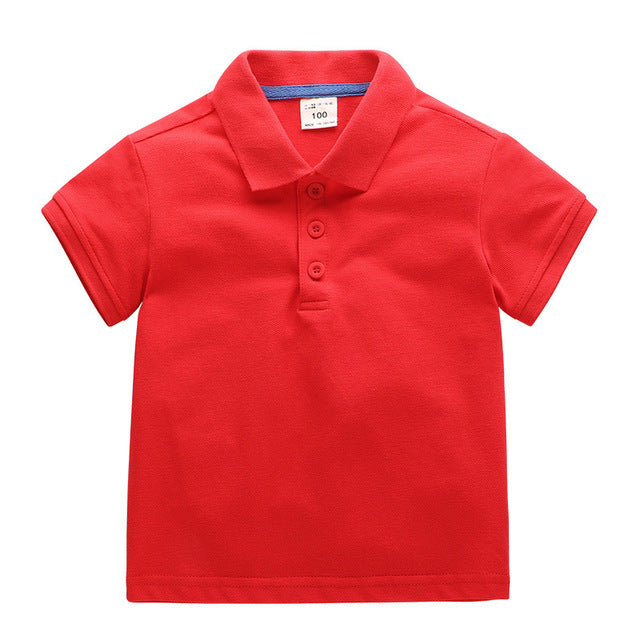 Kids Cotton Short Sleeve T-shirts Children Clothing 2-12Y