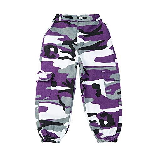 Girls Solo Clothes Cropped Tank Top/Camouflage Jogger Pants