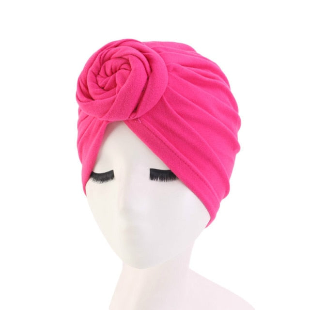 Women Hijabs Hat Elastic Cloth Head Cap Hat