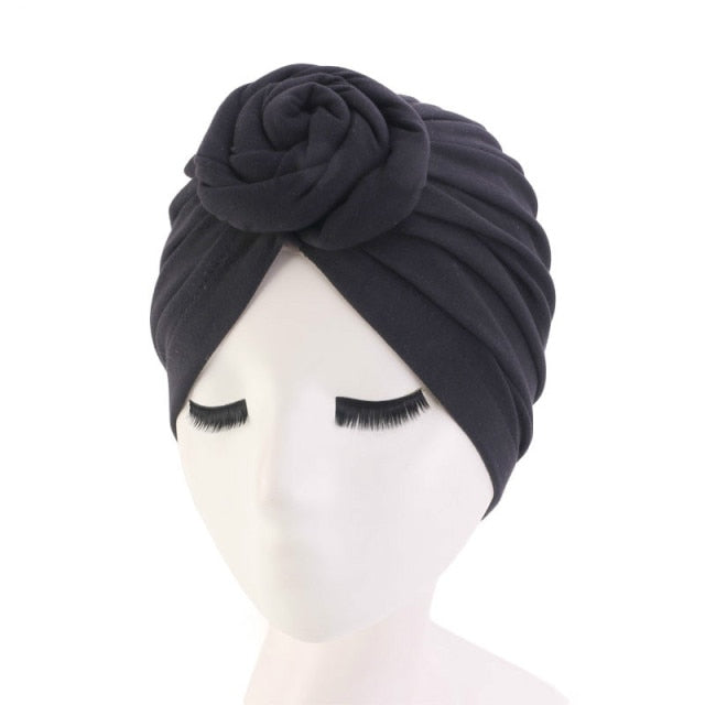 Women Hijabs Hat Elastic Cloth Head Cap Hat