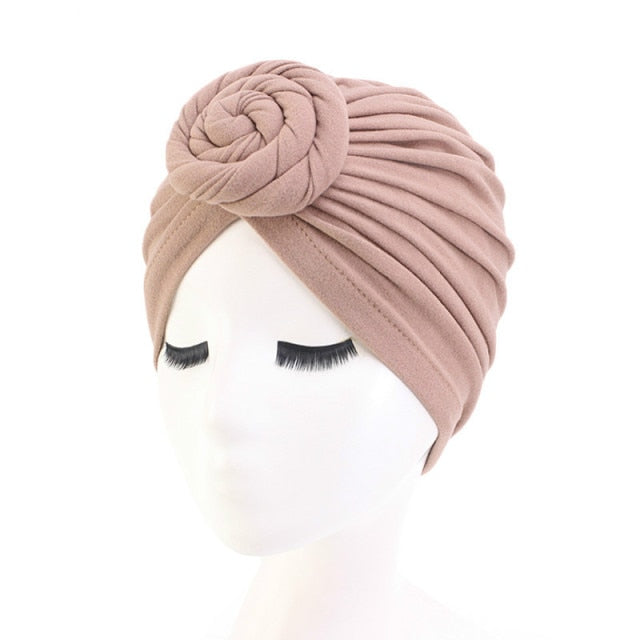 Women Hijabs Hat Elastic Cloth Head Cap Hat