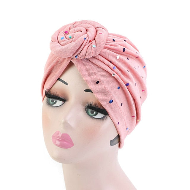 Women Hijabs Hat Elastic Cloth Head Cap Hat