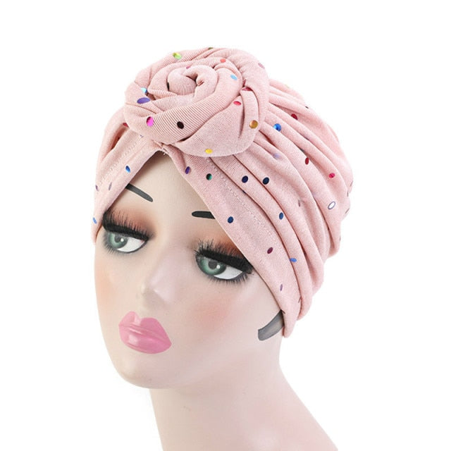 Women Hijabs Hat Elastic Cloth Head Cap Hat