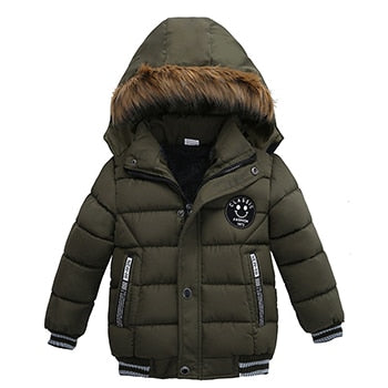 Boy's Fashion Jacket Hooded Casual Zipper