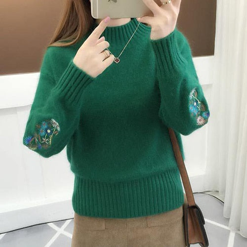 Women's High Quality Turtleneck Sweater