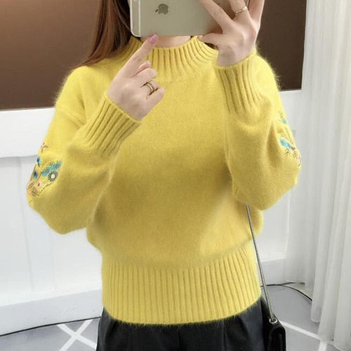 Women's High Quality Turtleneck Sweater