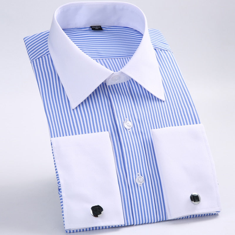 Men's Standard-fit Long Sleeve Wedding Shirts