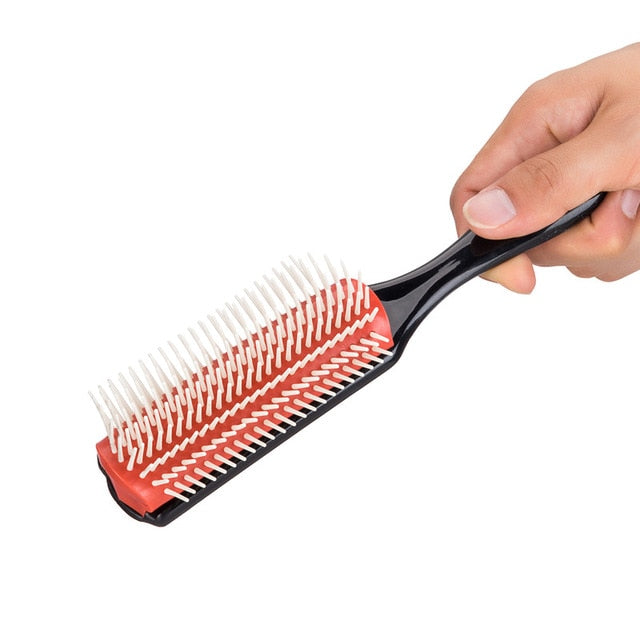 Hairdressing Straight Curly Hair Comb Tangle Hair Brush fine Tooth Comb Comb Anti-Static