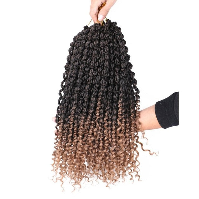 14" Bouncy Pre-Twisted Spring Twist Crochet Hair