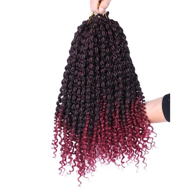 14" Bouncy Pre-Twisted Spring Twist Crochet Hair