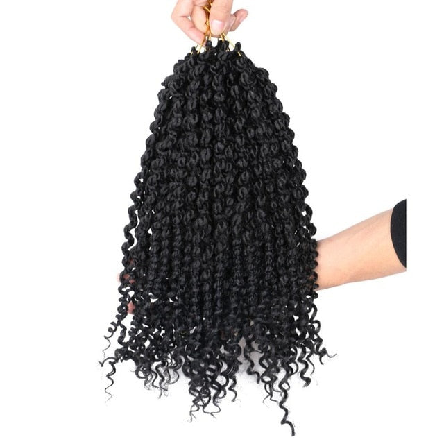 14" Bouncy Pre-Twisted Spring Twist Crochet Hair