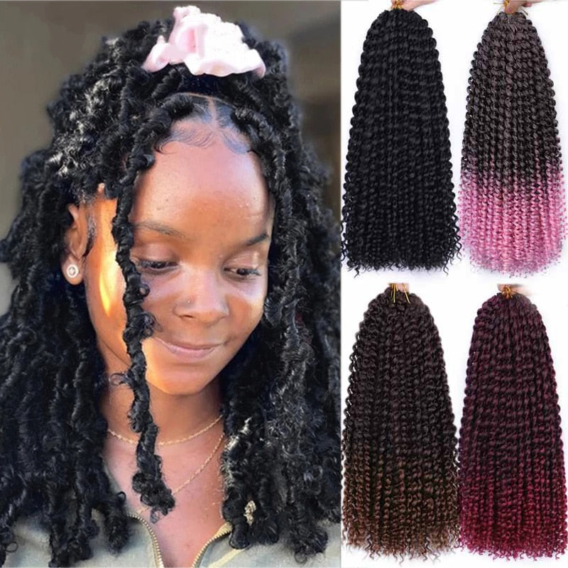 Synthetic Water Wave Afro Kinky Twist