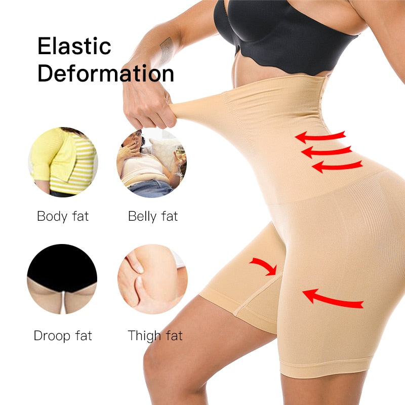 Women High Waist Slimming Tummy Control Panties Shapewear