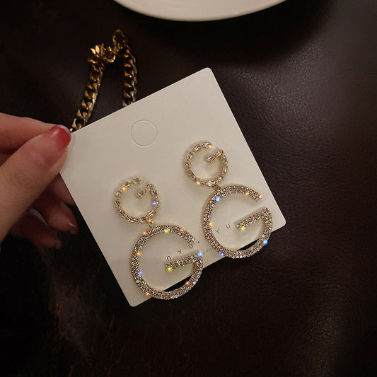 Fashion Big Letter G Jewelry Earrings