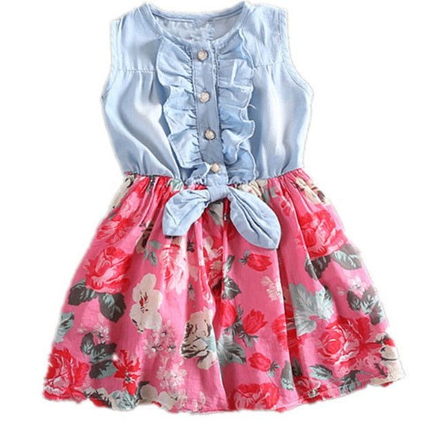 Children Flying Short Sleeve Casual Clothing Baby Girl Kids Fashion Outfit