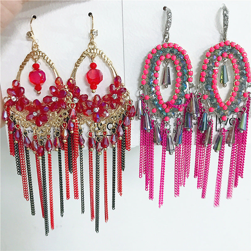 Wholesale 6 Pairs/Lots Mixed Design Bulk Earrings