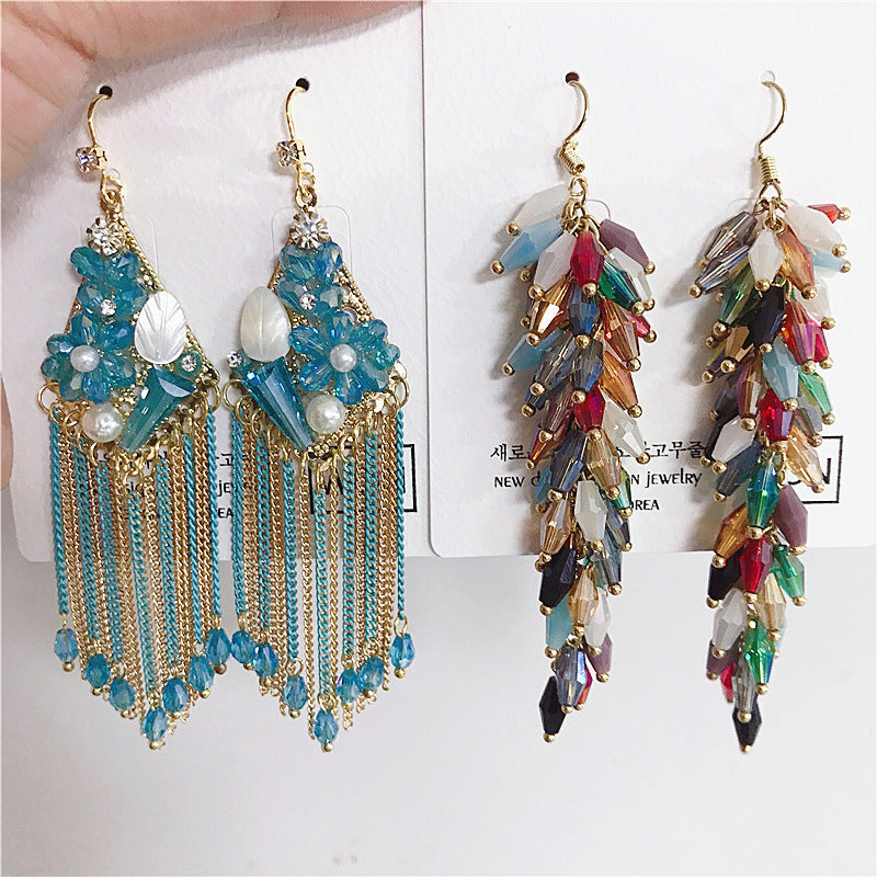 Wholesale 6 Pairs/Lots Mixed Design Bulk Earrings