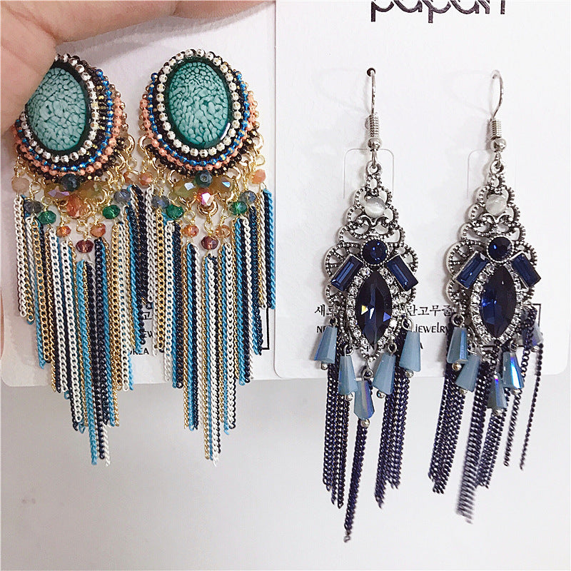 Wholesale 6 Pairs/Lots Mixed Design Bulk Earrings