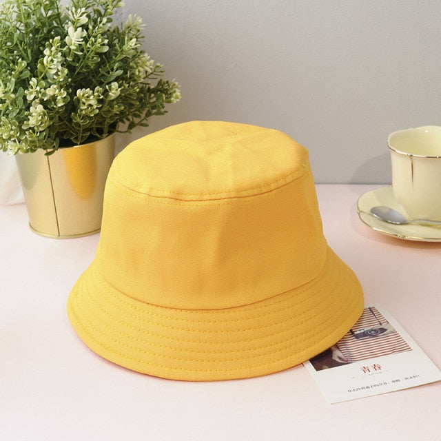 Women Winter Bucket Hat for Women Outdoor Sunscreen Sun Hat Panama Lady Cap