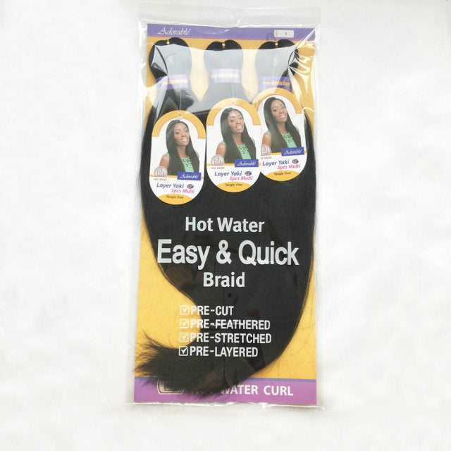 Pre-Stretched EZ Braid 52 Inch 3pcs/Lot Crochet Braid Hair Easy Braiding Hair
