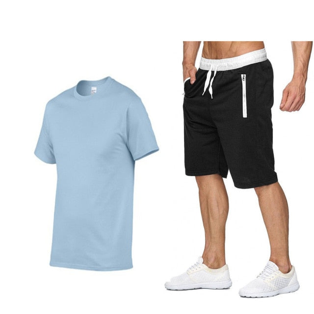 Men's Tracksuit  Sportswear Two Piece Set