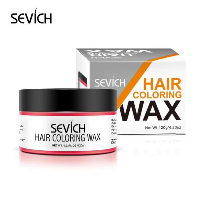 Temporary Hair Color Wax Paste Dye Cream Hair Gel for Hair Coloring Styling Silver Grey