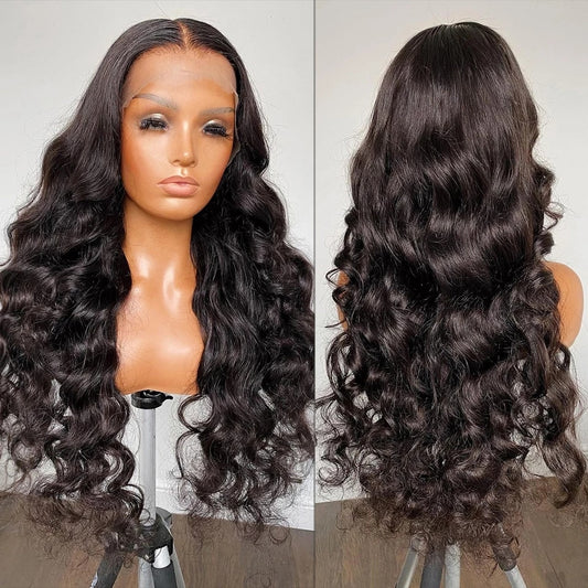 Body Wave Lace Front Wig 13x4 Lace Frontal Human Hair Wigs Brazilian Pre-plucked Wigs