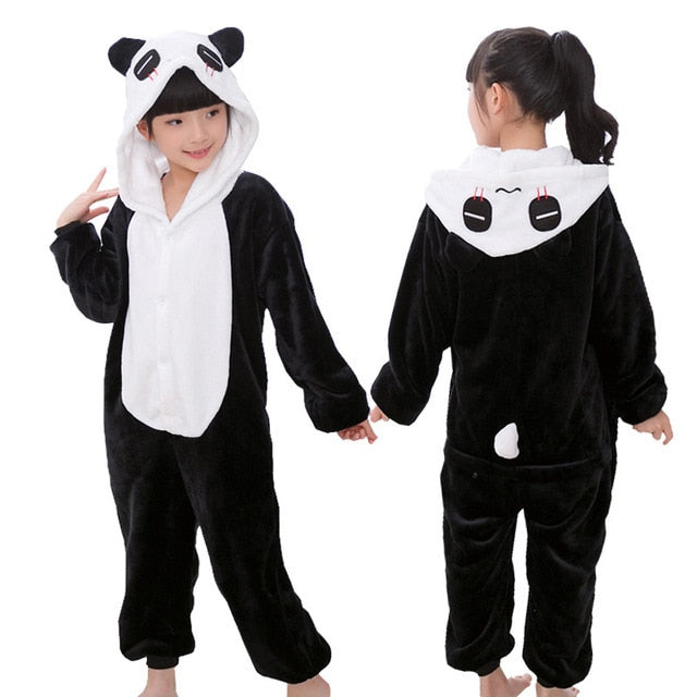 Unicorn Pajamas For Children Animal Cartoon Blanket Sleepers Baby Costume