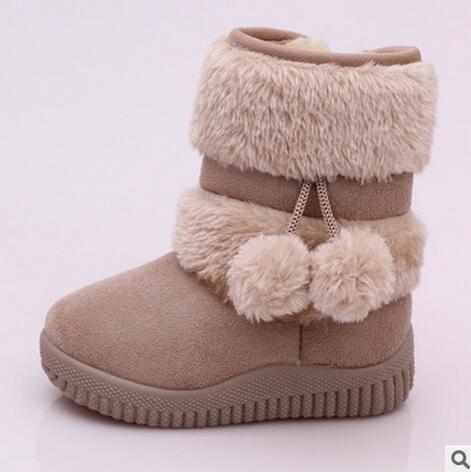 Girls Snow Boots New Fashion Comfortable Thick Warm Kids Boots