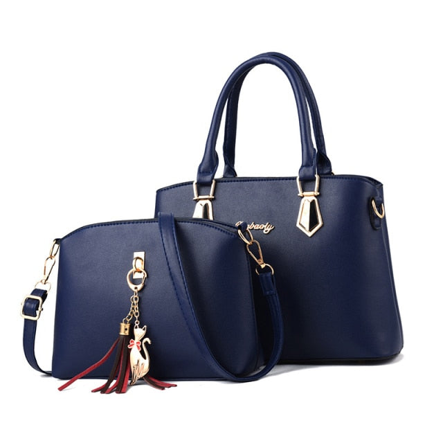 Designer Bags Famous Brand Woman 2 Pcs/Set