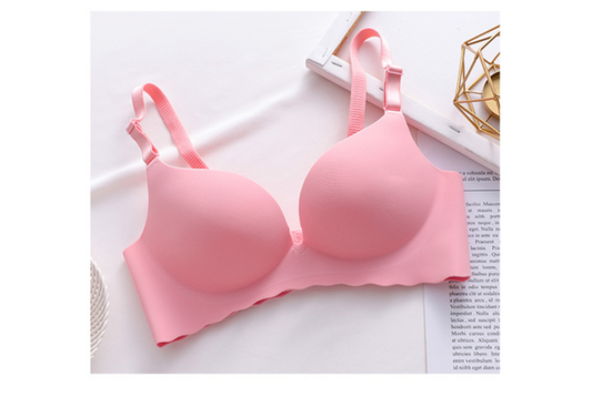 Women Wireless Breathable Underwear  Push Up Simple Lingerie Seamless Bra