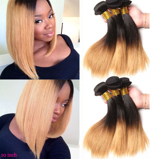 Ombre Brazilian Hair Weave Bundles REMY Human Hair Bundles