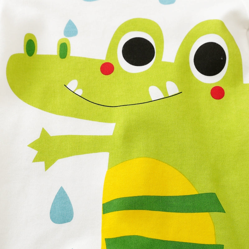 Baby Adorable Dinosaur Print Bodysuits