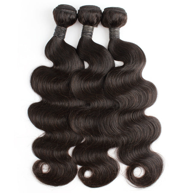 Virgin Indian Human Hair Bundles Body Wave Remy Unprocessed Hair Extension