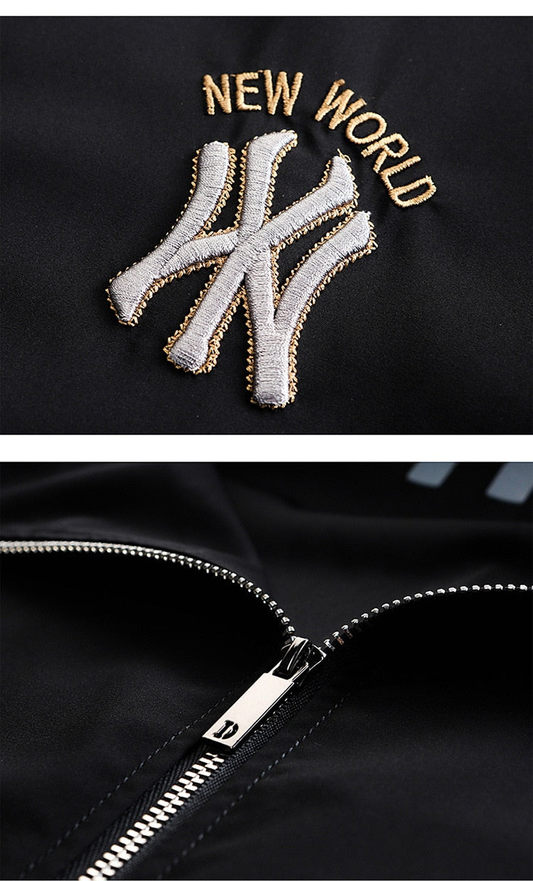 Casual Fashion Baseball Collar Streetwear Jacket