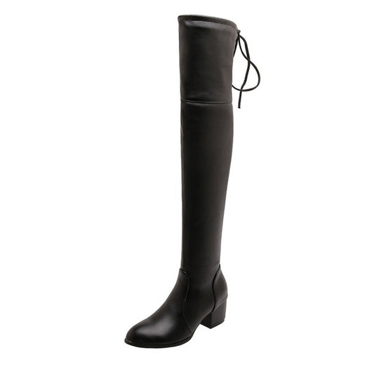 Fashion Ladies Autumn Thigh High Boots