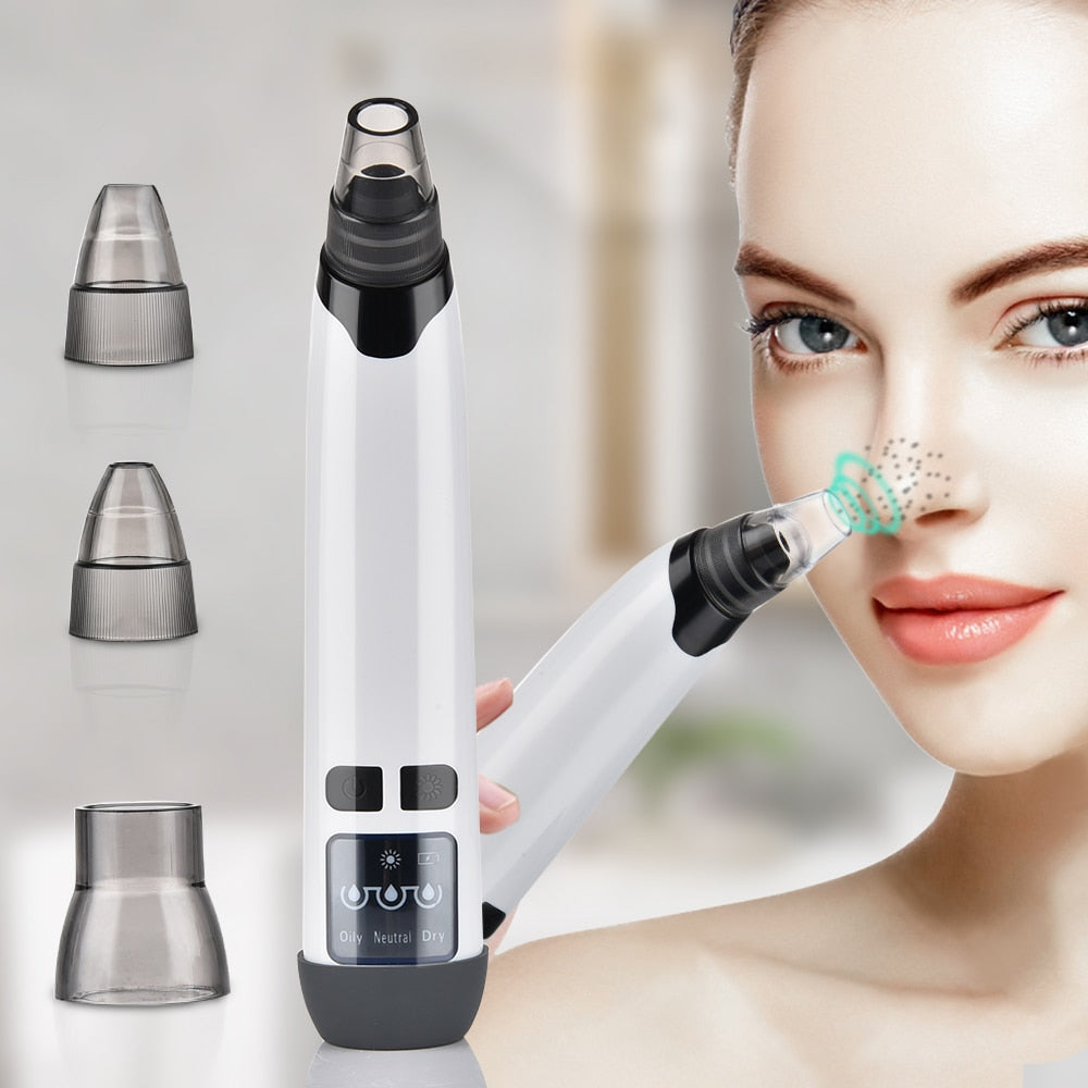 USB Pore Cleaner Blackhead Remover Vacuum Face Skin Care