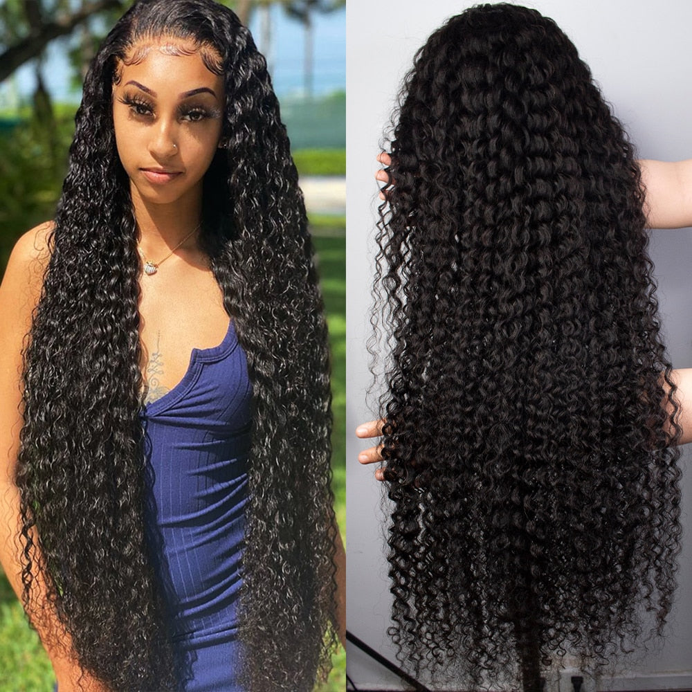 13x4 Hd Wet And Wavy Pre Plucked Water Wave Lace Front Wig