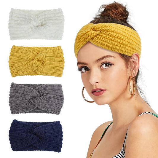 Women Autumn Winter Girls Hair Accessories Headwear Elastic Hair Band