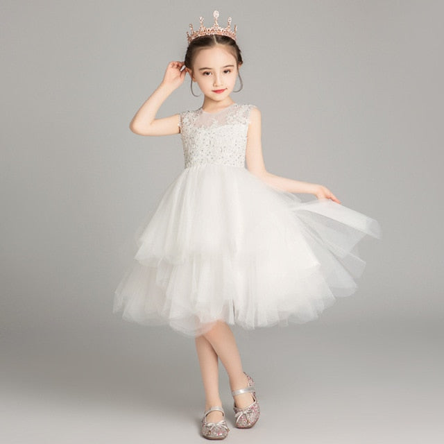 Girl Dress Baby Girl Ball Gown Kids Formal Wear Wedding Party Dress