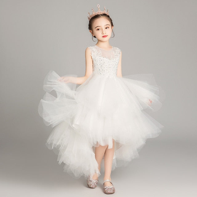 Girl Dress Baby Girl Ball Gown Kids Formal Wear Wedding Party Dress