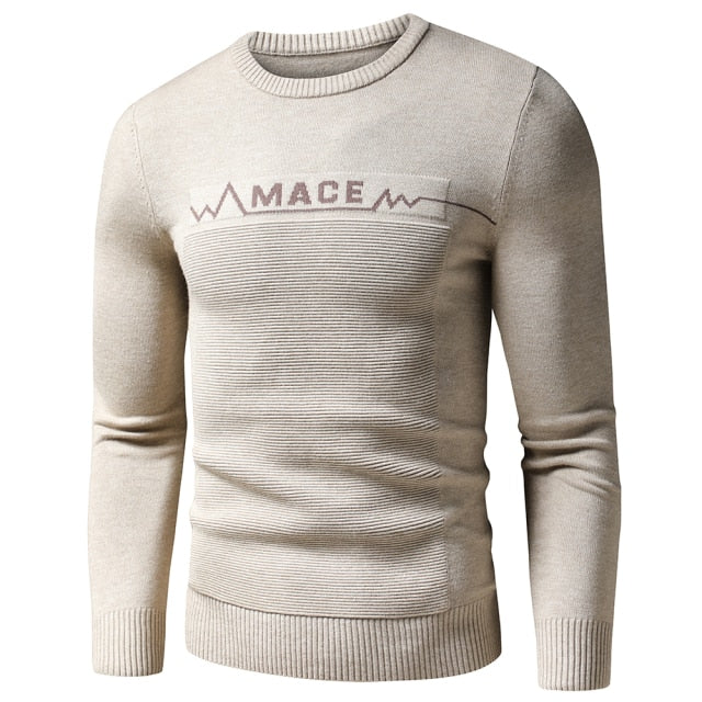 Warm Sweater Pullovers Men Fashion Classic Outfit Style Sweaters