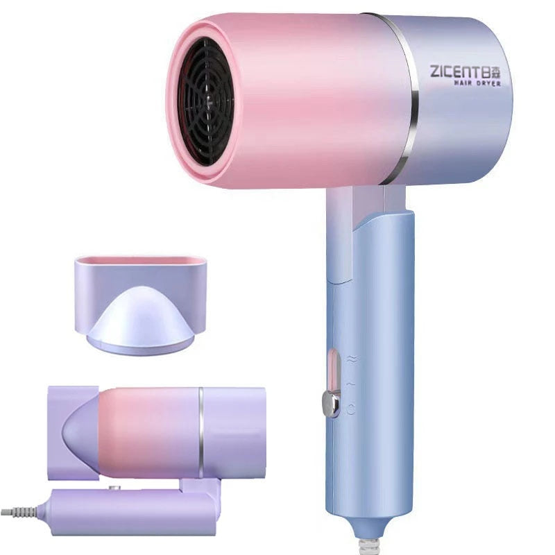 Home Mini Travel Hair Dryer Portable Handle Adjustment Hair Styles Tools