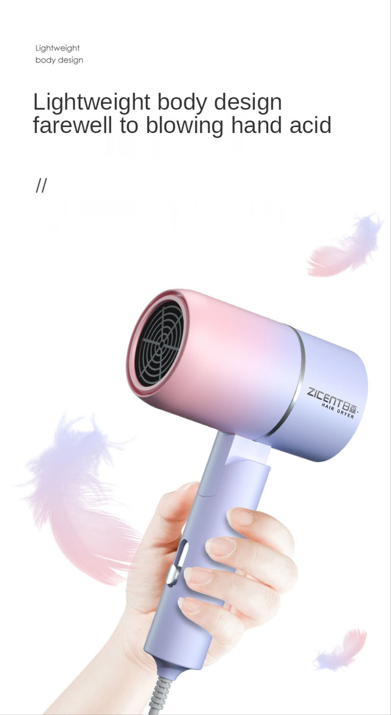 Home Mini Travel Hair Dryer Portable Handle Adjustment Hair Styles Tools