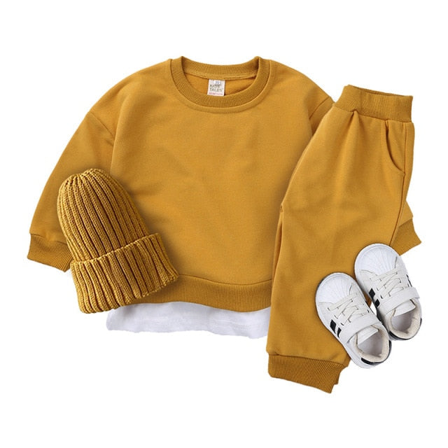 Toddler Striped Tracksuit Clothes