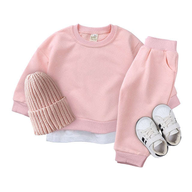 Toddler Striped Tracksuit Clothes