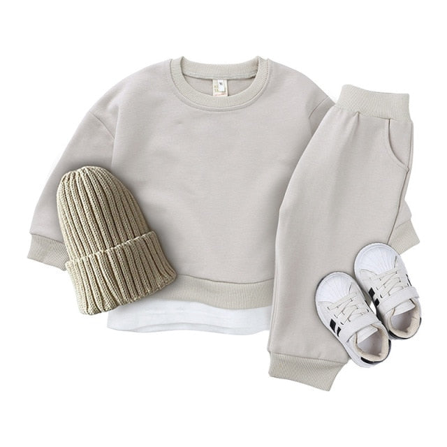 Toddler Striped Tracksuit Clothes