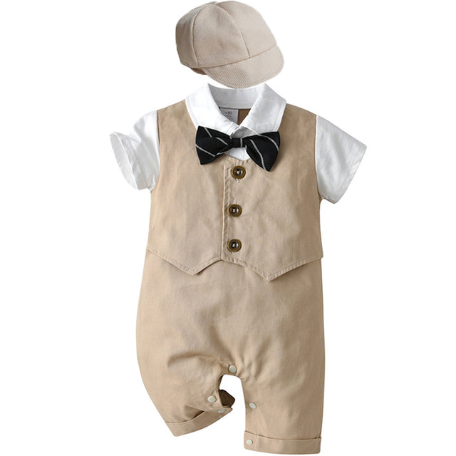2pcs Newborn Clothes Set Uniforms Baby Body Suits