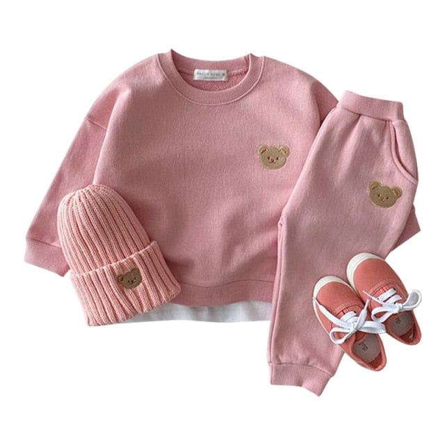 Toddler Striped Tracksuit Clothes